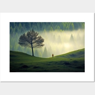 Dream Horizon Peaceful Nature Fantasy World Harmony Imagination Posters and Art